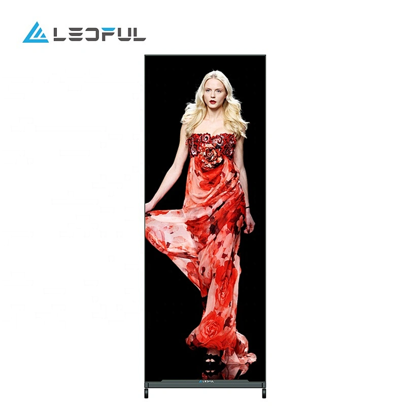 plug and play  LED poster for indoor and outdoor