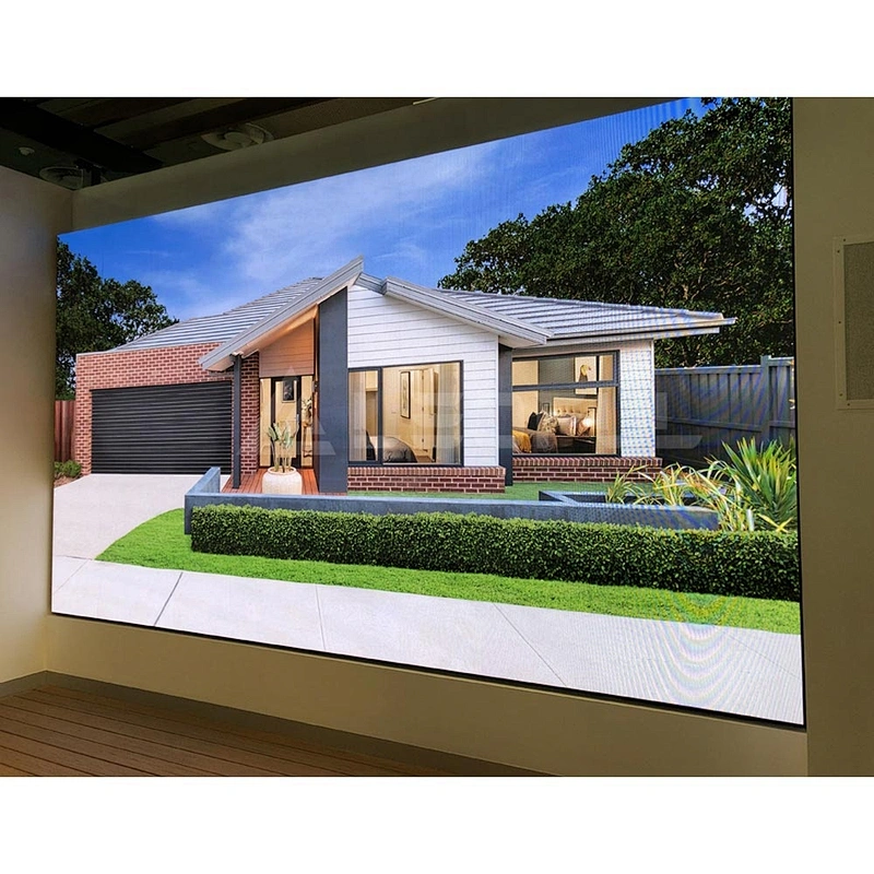 P1.2  4K HD full color super light and thin  fine pitched  LED display
