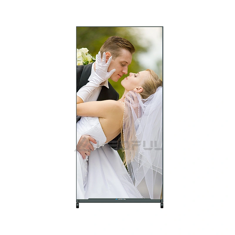 High Resolution Electronic P1.8 Indoor LED Poster Display A4