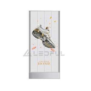 Digital SMD LED Transparent Poster Window Curtain for Advertising
