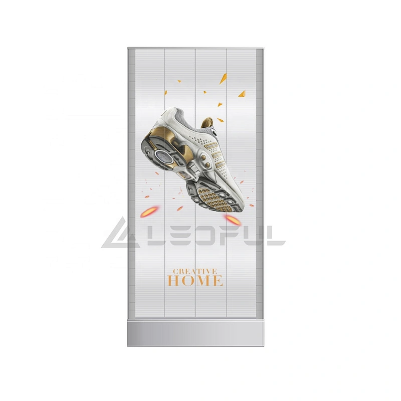 Digital SMD LED Transparent Poster Window Curtain for Advertising