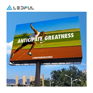 Cheap panel P10mm P8mm P6mm P5mm P4mm P3mm P2.5mm 6500nits outdoor P6 advertising 960x960mm LED back sign display screen panels