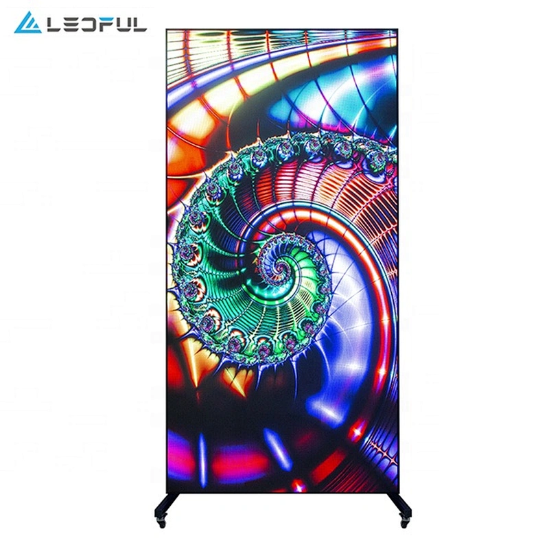 The latest indoor audio speaker integrated LED display for advertising