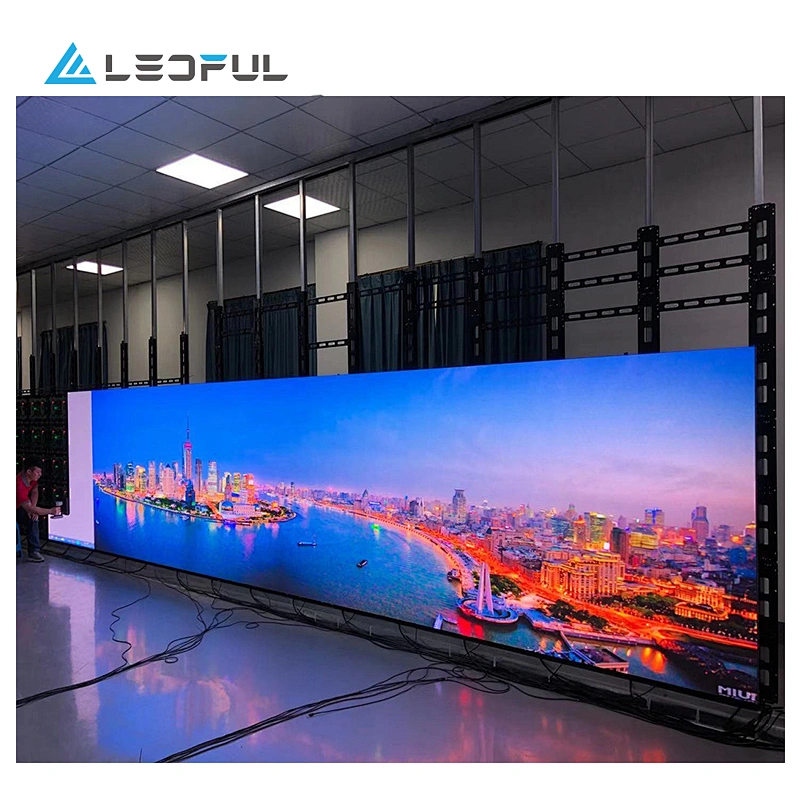 China Top Quality indoor P3 High refresh rate black SMD LED video wall for indoor fixed advertising with CE