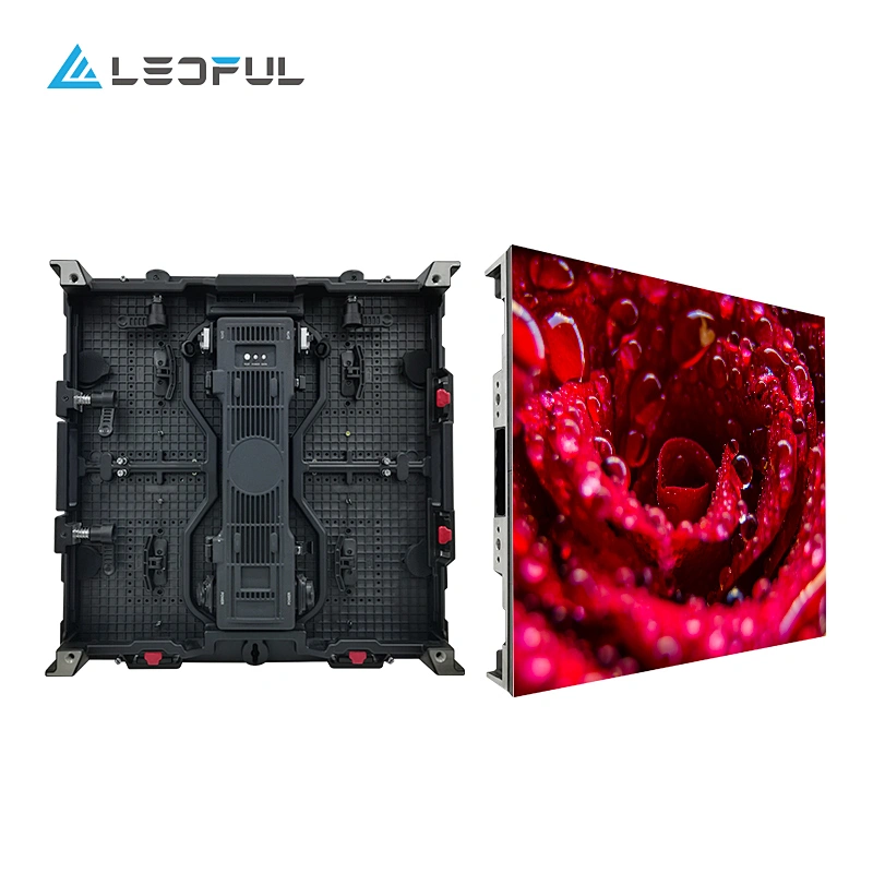 2020 new product black SMD 500*250/500/750mm indoor and outdoor rental led display