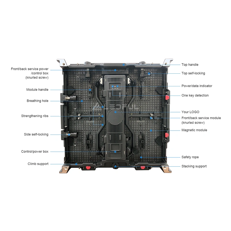 Factory sale HD P3.9 indoor and outdoor rental LED display for advertising