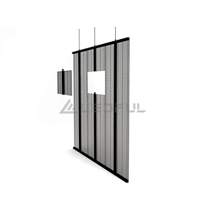 P7.8 Transparent Glass Curtain Wall LED Display