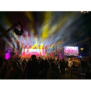 full color p3.91 super slim outdoor stage rental LED display  Panel
