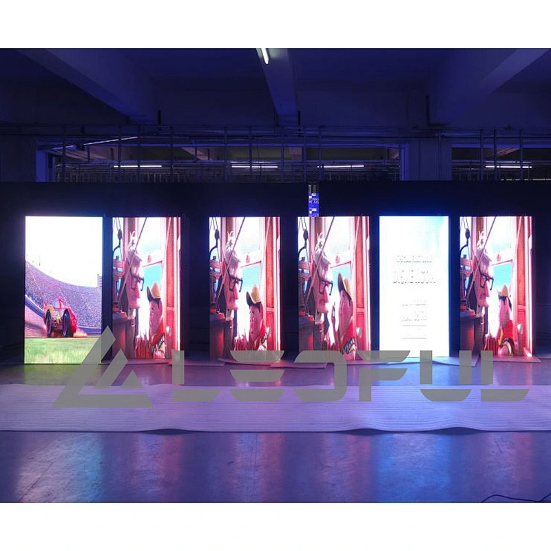 Portable Remote Control P1.8  LED Poster display for shopping mall