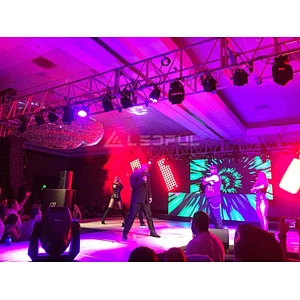 SMD Indoor P4 round stage background P3.9 Rental 500x1000mm led display video wall panel 500*1000