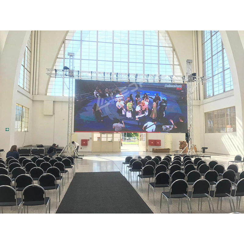 3rd P3.91 500x500 rental advertising stage auditorium indoor outdoor led display wall big screen panels