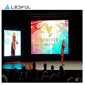 High Brightness LED display fullcolor outdoor rental LED video wall panel LED screen