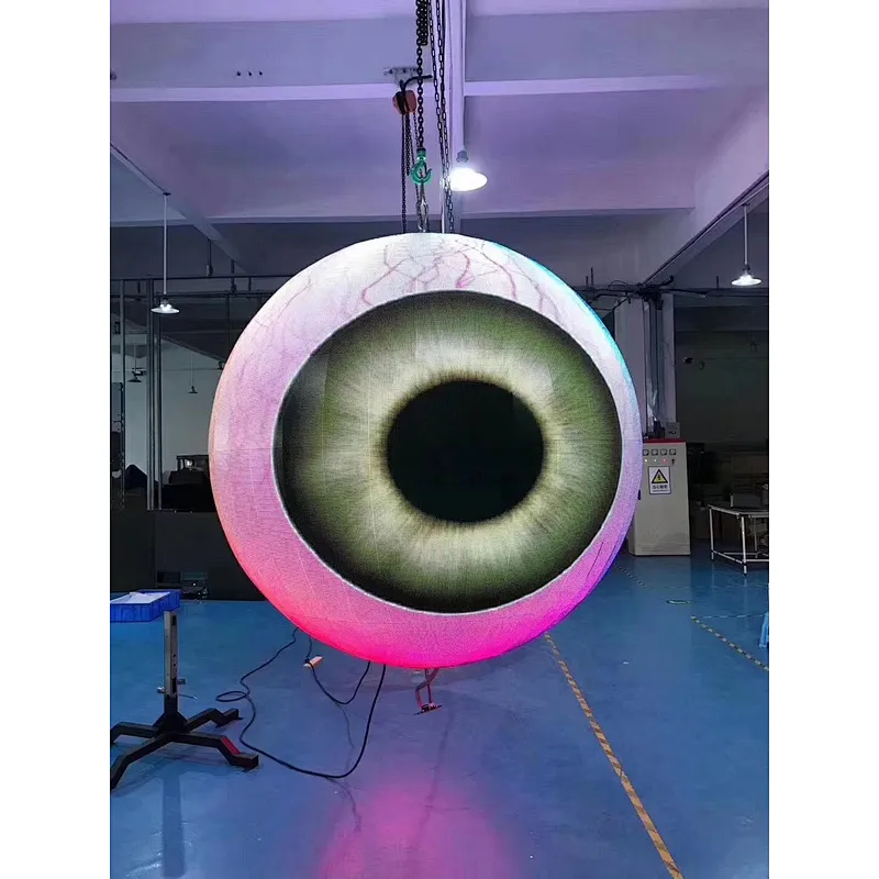 P1.5~P4 Indoor Flex LED display ball/round/globe shape