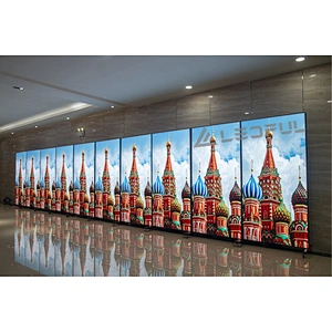 Portable Remote Control P1.8  LED Poster display for shopping mall