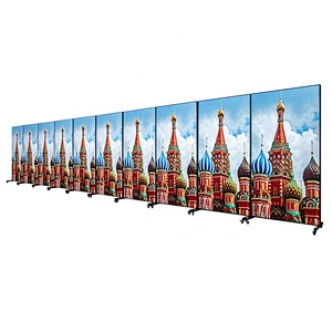 WiFi/4G/USB/cloud and remote control smart LED poster LED display for propaganda