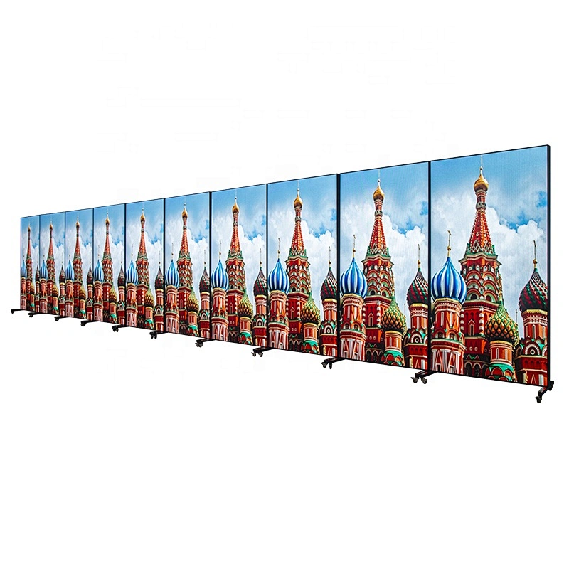 WiFi/4G/USB/cloud and remote control smart LED poster LED display for propaganda