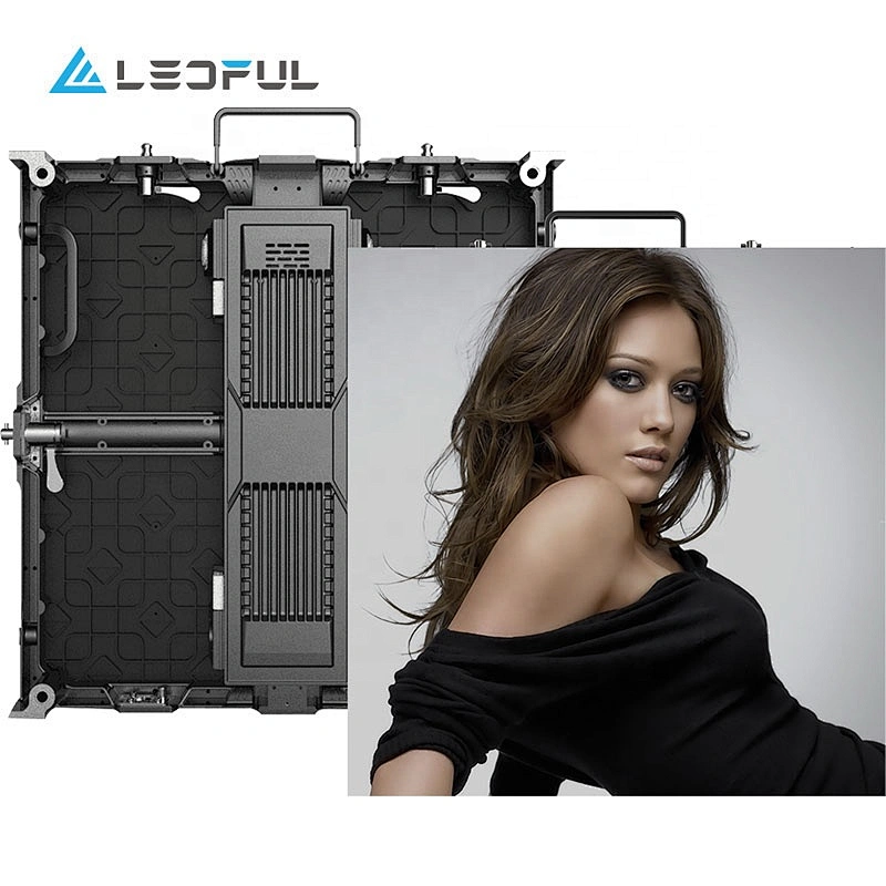 curved portable stage rental slim led display screen stage background led video wall rental hanging led panel led display