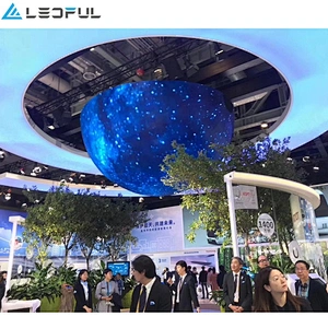 Indoor Commercial HD P3 Flexible LED Display Screen