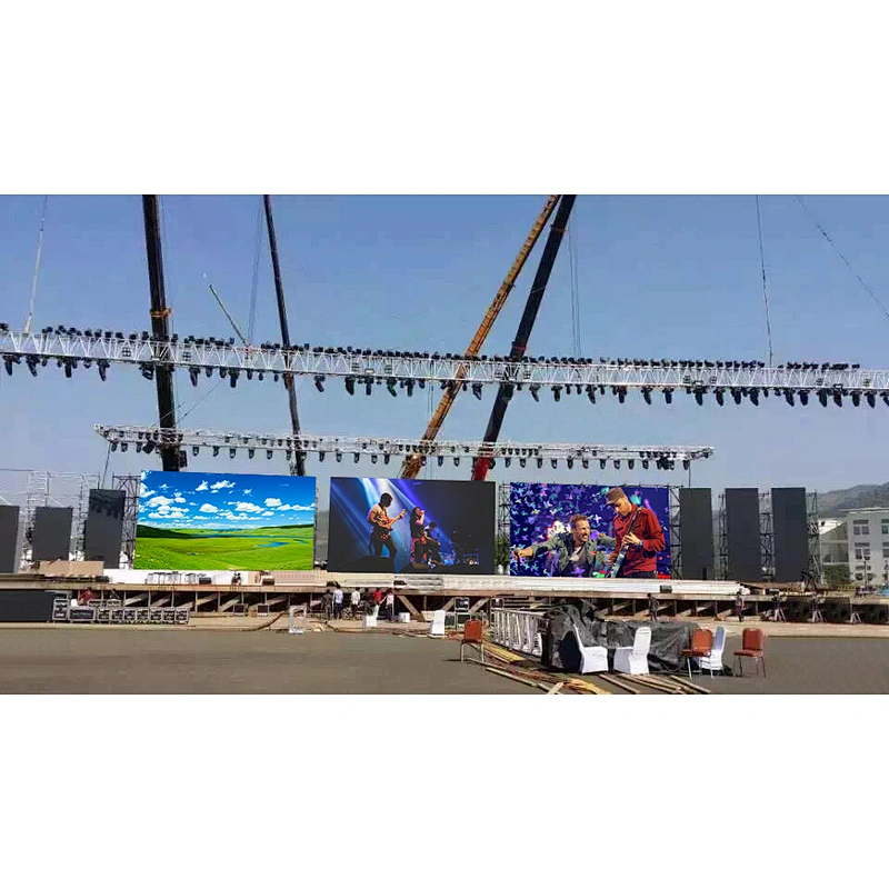 LEDFUL2020 New hot sale HD Full Color P2.97 P3.91 P4.81 Indoor outdoor rental 500x500mm LED panel display