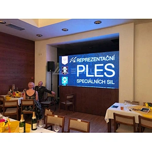 front service p6 customized black SMD easy installation indoor LED screen