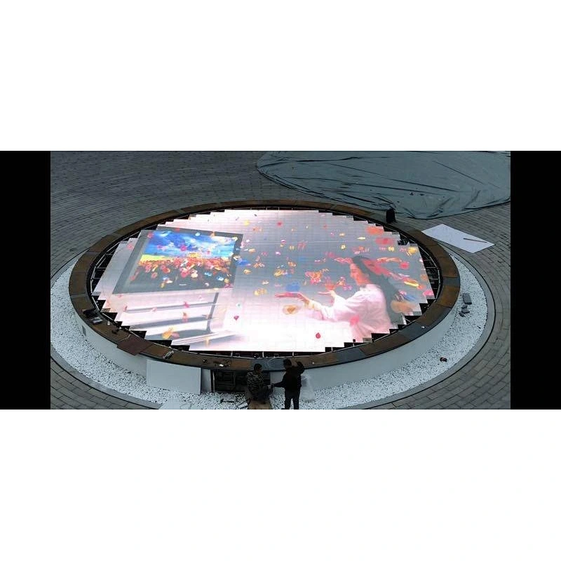3D Video 2T Weight Outdoor P6.2 LED Floor for Rental and Fixed Installation