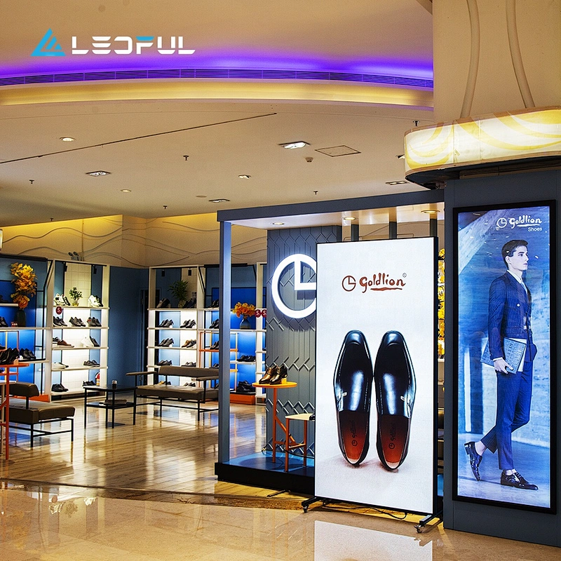 SMD full color RGB LED high brightness P2.5 Digital LED Poster display for shop window