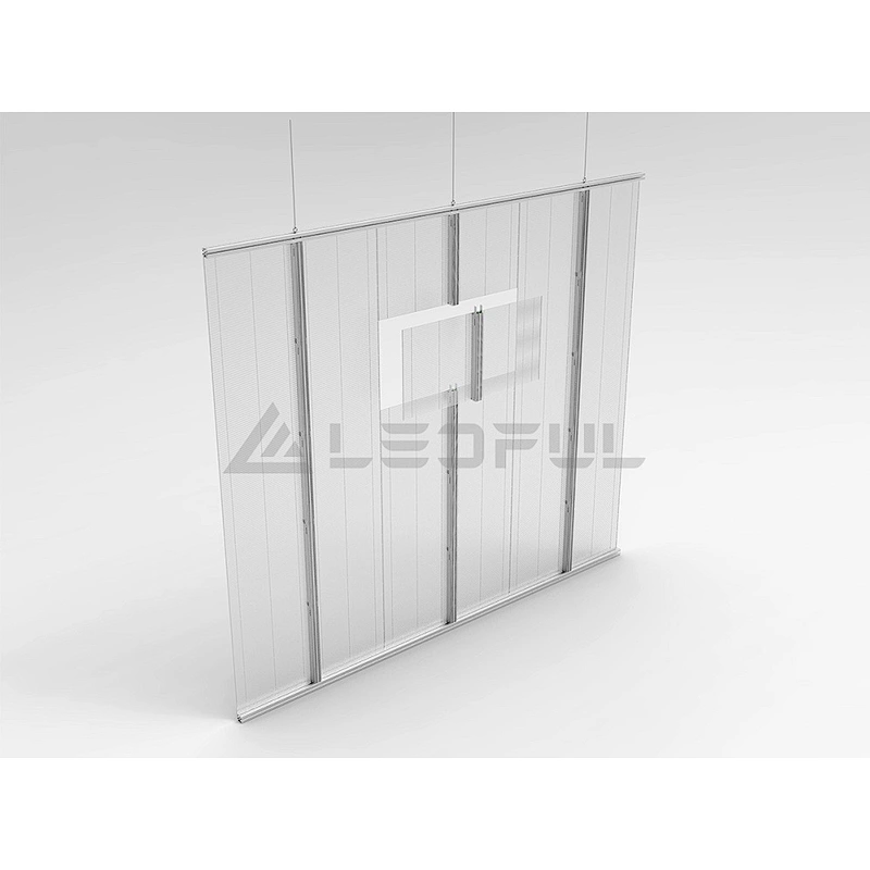 Factory wholesale cheap indoor P3.9 transparent led display film