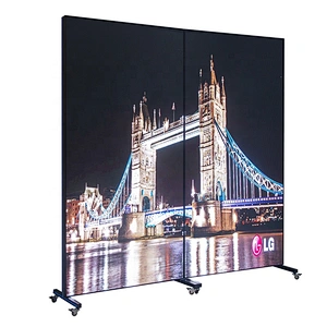 WiFi/4G/USB/cloud and remote control smart LED poster LED display for propaganda