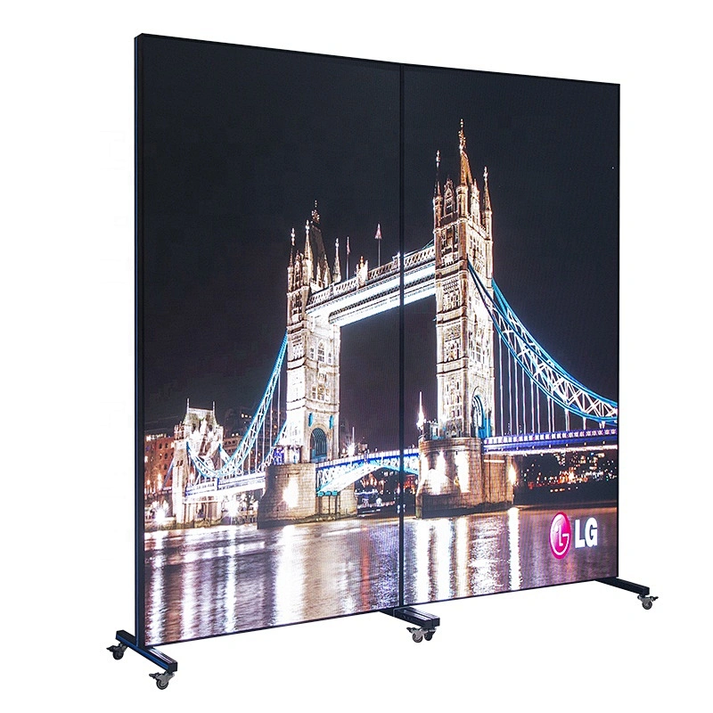 WiFi/4G/USB/cloud and remote control smart LED poster LED display for propaganda