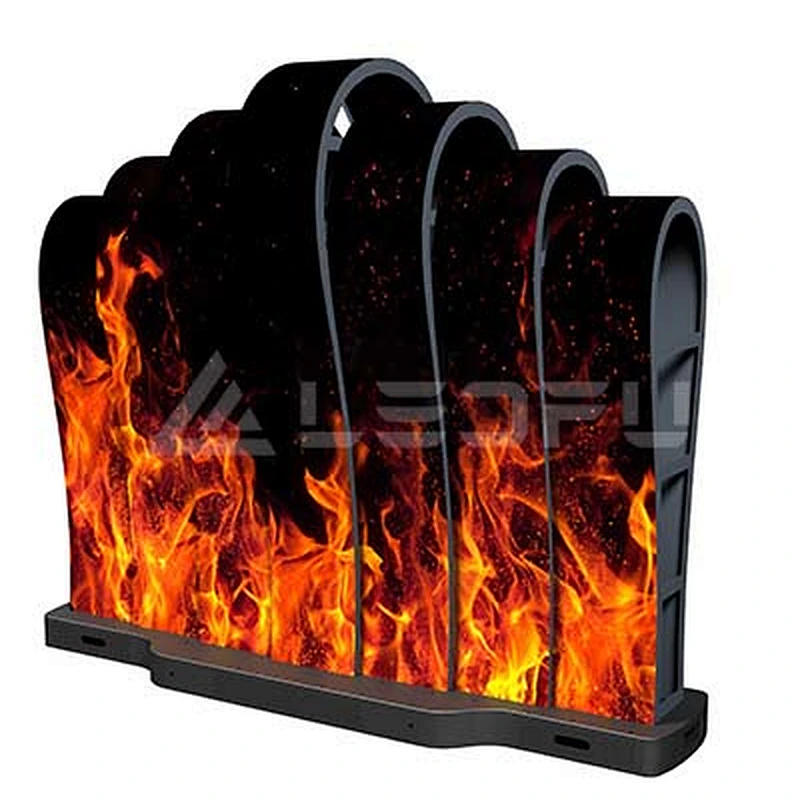 200*150mm  full color LED cubic LED TV video