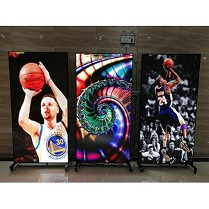 SMD full color RGB LED high brightness P2.5 Digital LED Poster display for shop window