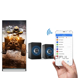High Resolution Portable Indoor P2.5 Poster LED Display For Shopping Store