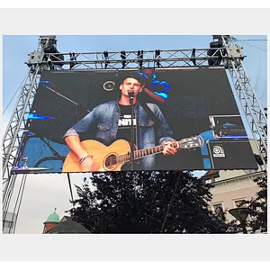 Digital P6.2mm Easy installation  p6 indoor outdoor rental led display stage concert rental LED video wall