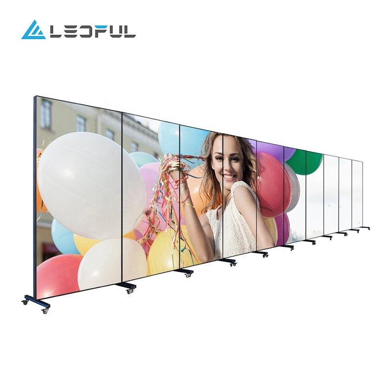 Avant-garde 2020 speaker easy moving indoor P2.5 digital LED poster for sale