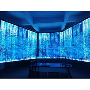 Transparent LED display billboard signs  P2.8 P3.91panel 1000x500 indoor outdoor glass wall screen for detail window
