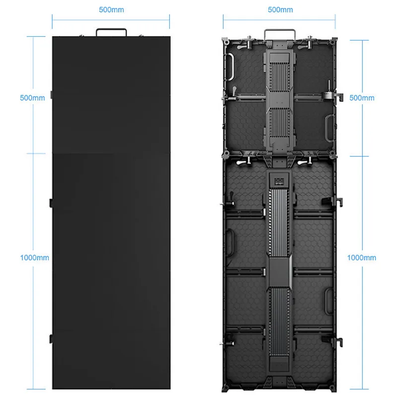Faster and easier installation p5.9 LED display panel
