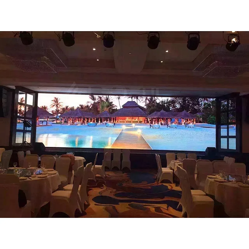 Curved Customized P4 LED Indoor outdoor street pole led display video wall for lobby/advertisement/trade shows