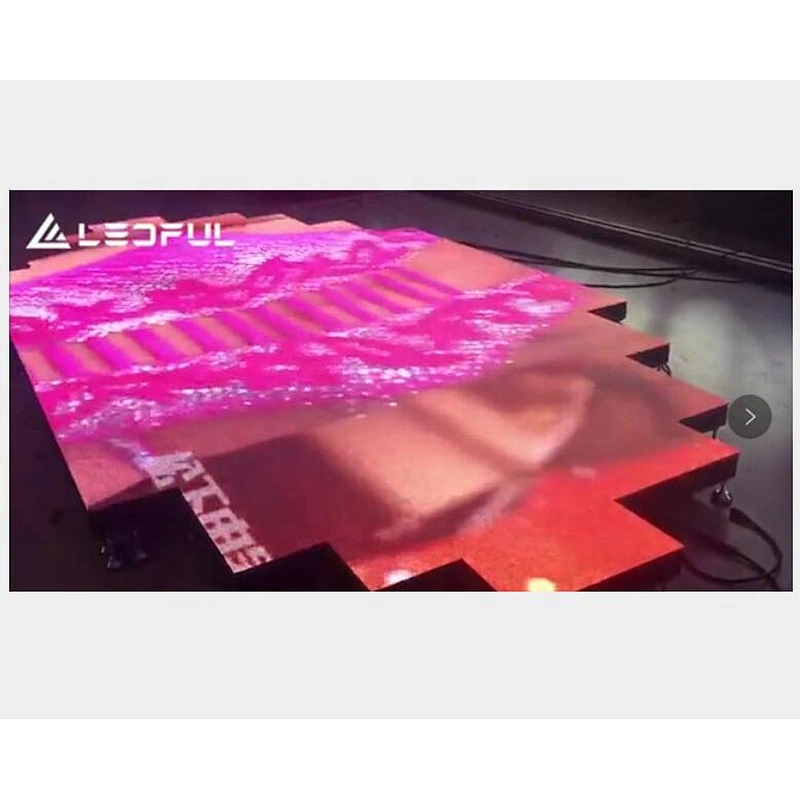 P5.2 indoor LED video floor waterproof for homehotel