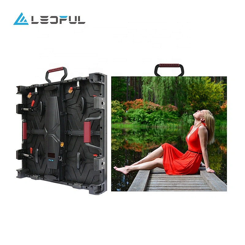 LEDFUL 2020 New hot sale HD full color P2.97 P3.91 P4.81 500x500mm rental indoor outdoor LED display panel screen