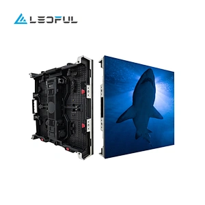 P5.9mm outdoor stage rental stage booth led dj display