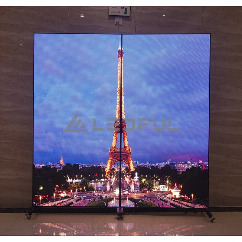 High definition super slim removable P2.5 poster LED display screen for wedding