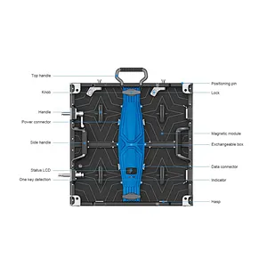 p3.9 p4.8 p5.9 p6.2 stage rental LED screen for outdoor event