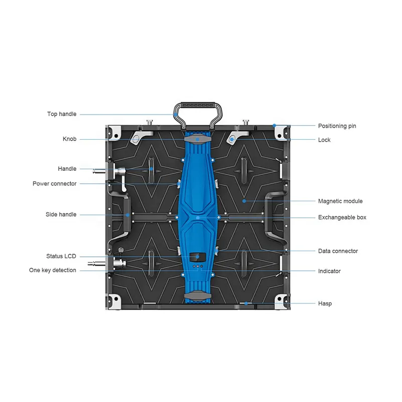 p3.9 p4.8 p5.9 p6.2 stage rental LED screen for outdoor event