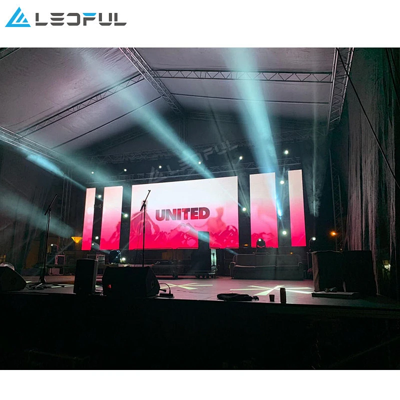 2020 new factory M-Plus P4.8  high resolution indoor rental LED display screen for sale