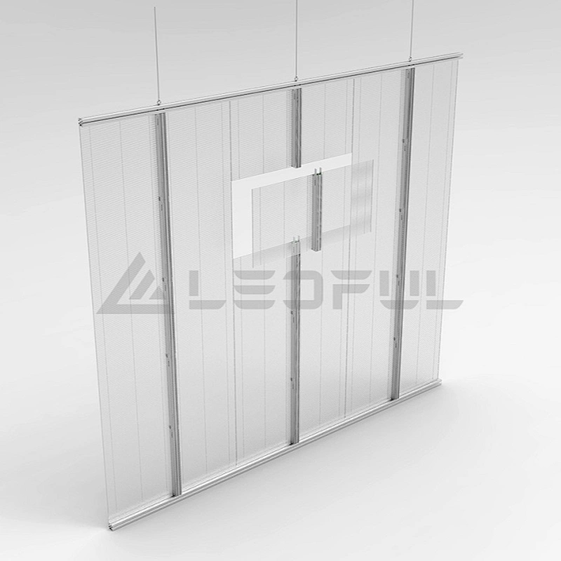adhesive transparent led display