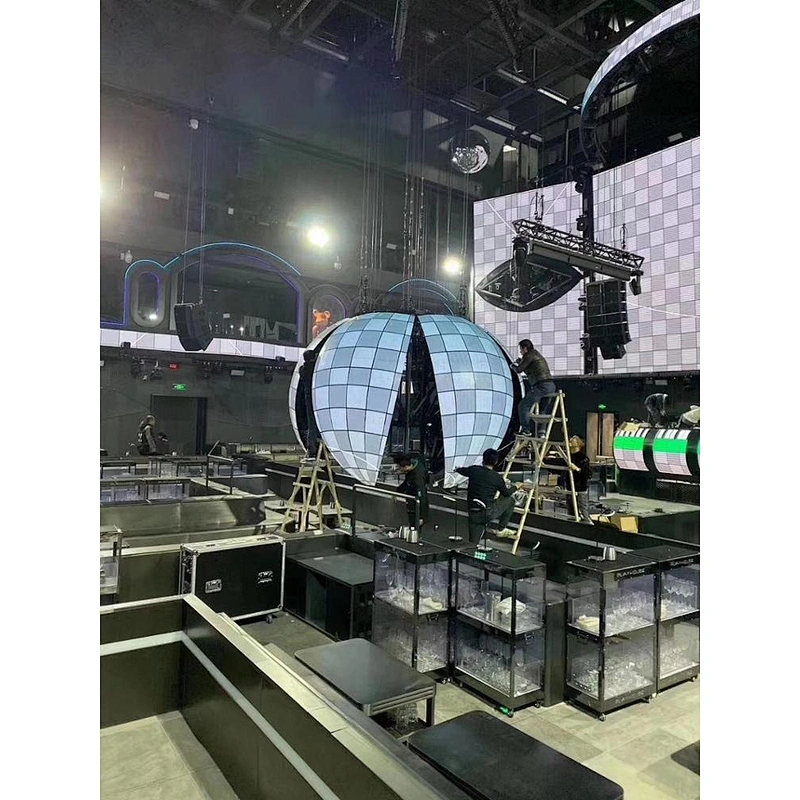 2020 new design customized soft P1.5 P1.8 P2 P2.5 P3 P4 indoor LED flexible screen for advertising