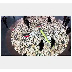 P6.2 all weather resistance Floor LED display for club