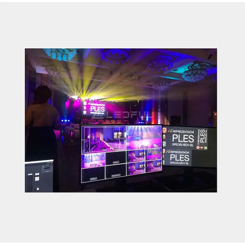 Top quality Fullcolor Indoor P2.9 500*500mm  video wall panels  LED screen
