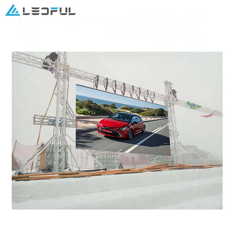 Customized Light Weight Outdoor Rental P4.8 die casting p4 outdoor ultra light rental stage elegant backdrop led display