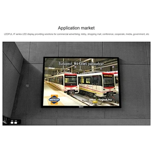 160*160 full color Indoor P2.5 fixed advertising easy Installation LED display panel